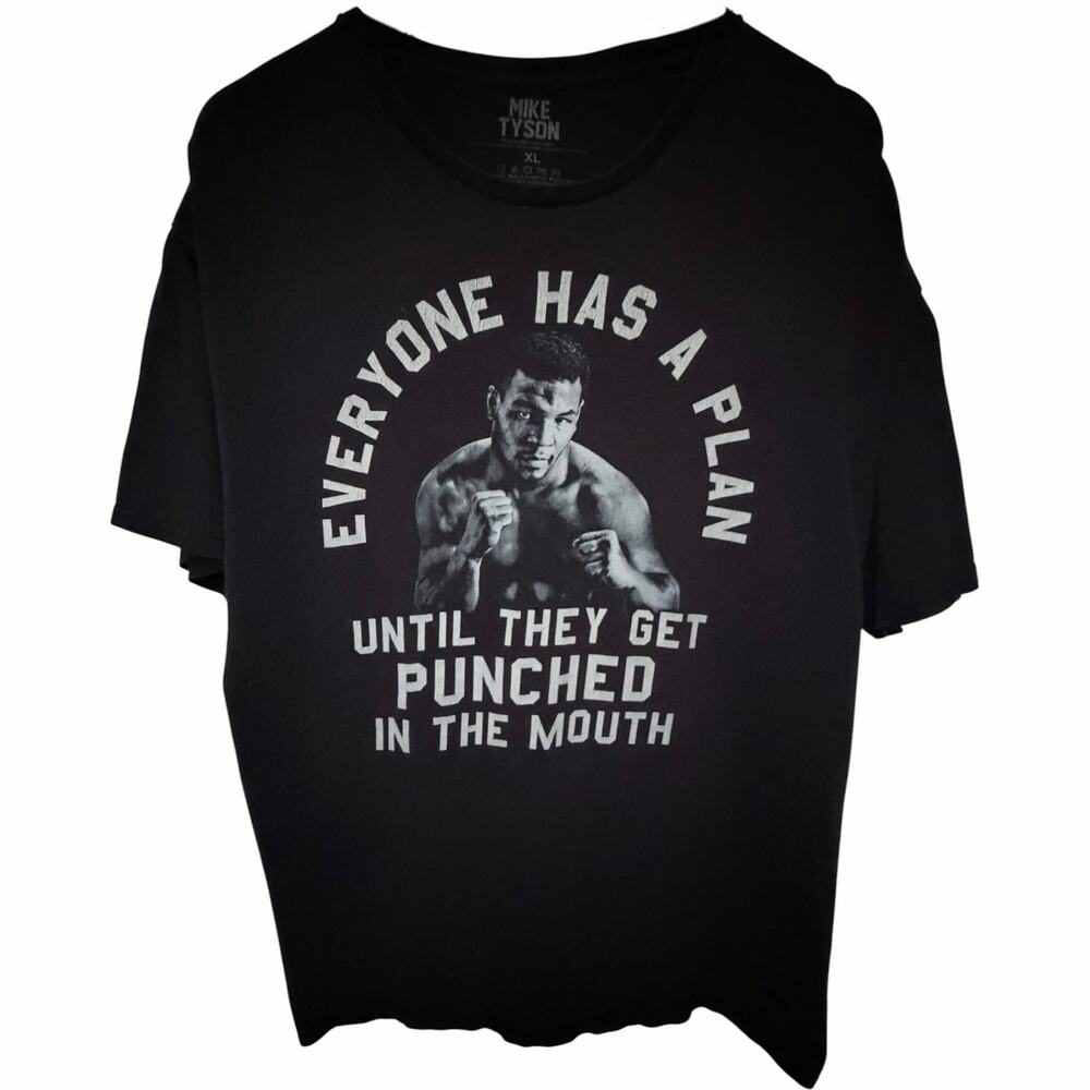 Mike Tyson Quote Graphic Tee Mens XL